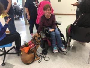 Therapy Dog Visit